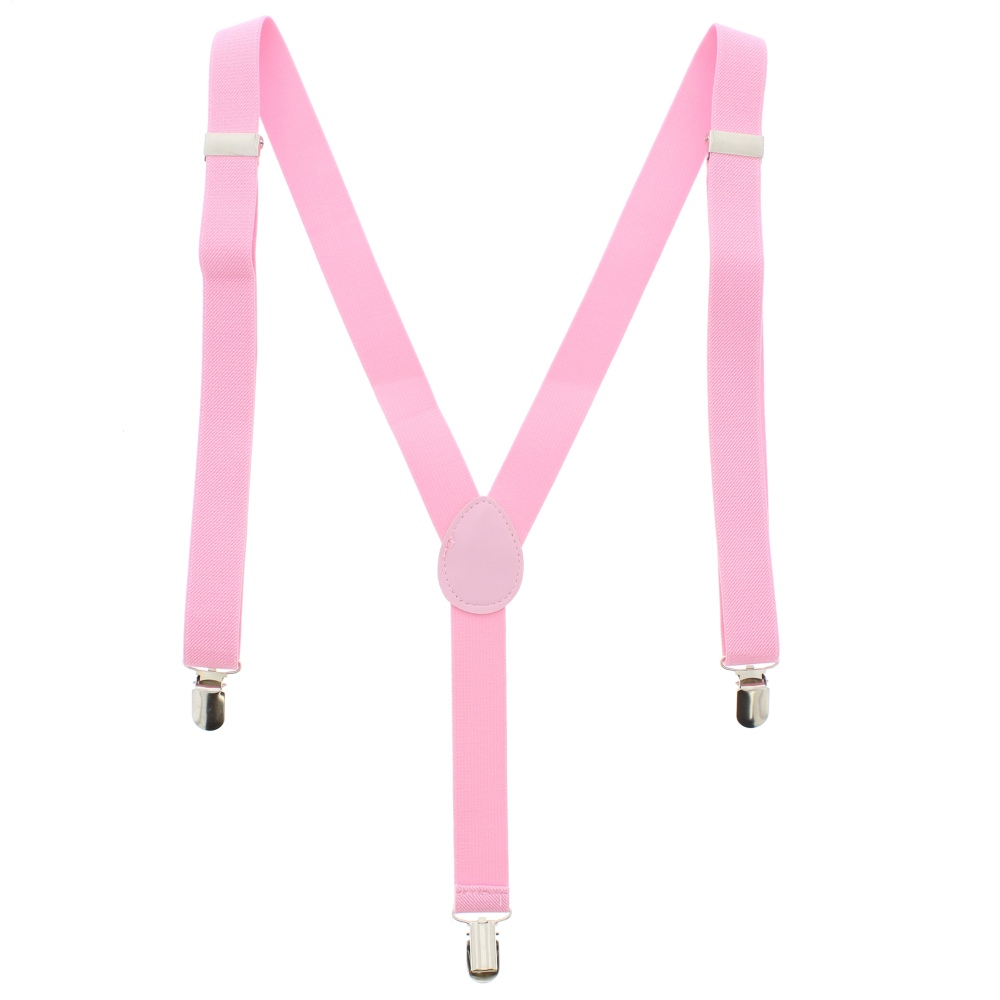 Zac's Alter Ego - Plain baby pink Hosenträger - Rosa